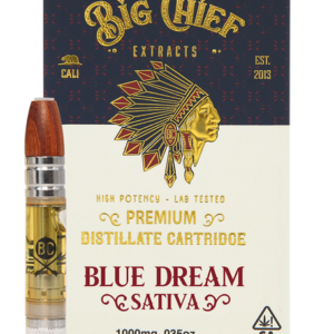 BLUE DREAM BIG CHIEF, blue dream cartridge