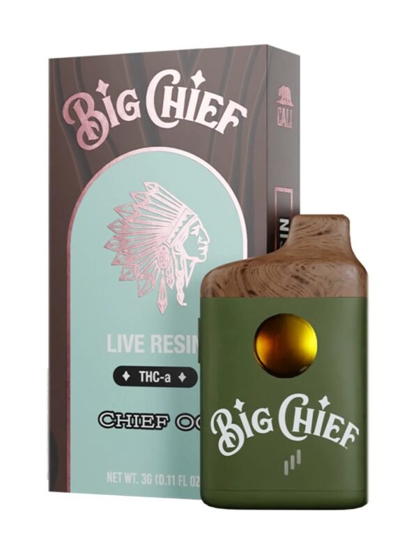 Big Chief THC-A Disposable Vape – 3g - Image 3